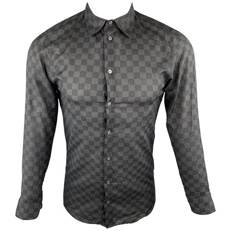 louis vuitton button shirt|louis vuitton shirt men price.